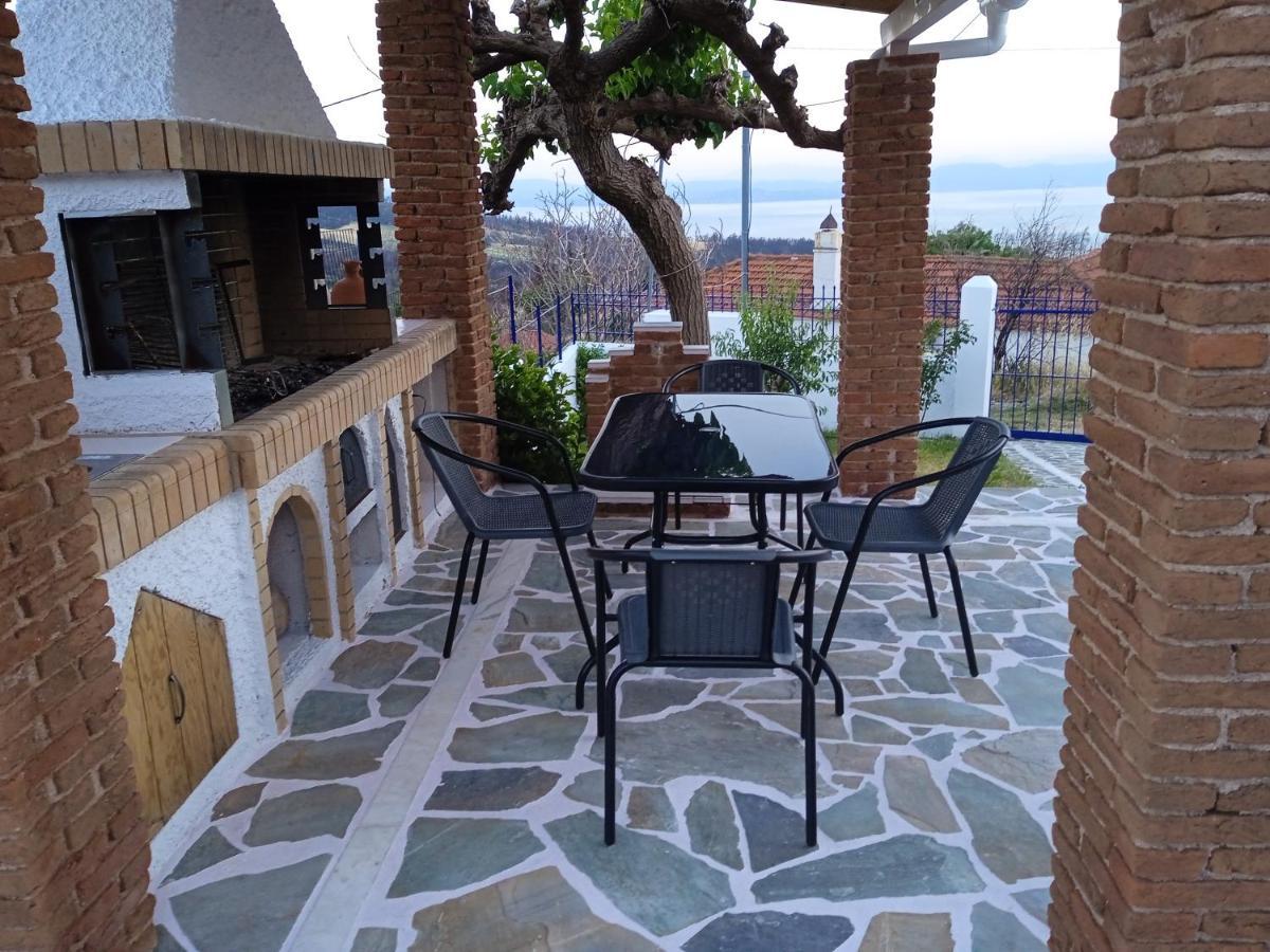 Villa Σπίτι Στο Βουνό Αλλά Μια Ανάσα Από Τη Θάλασσα Paleochori Exterior foto